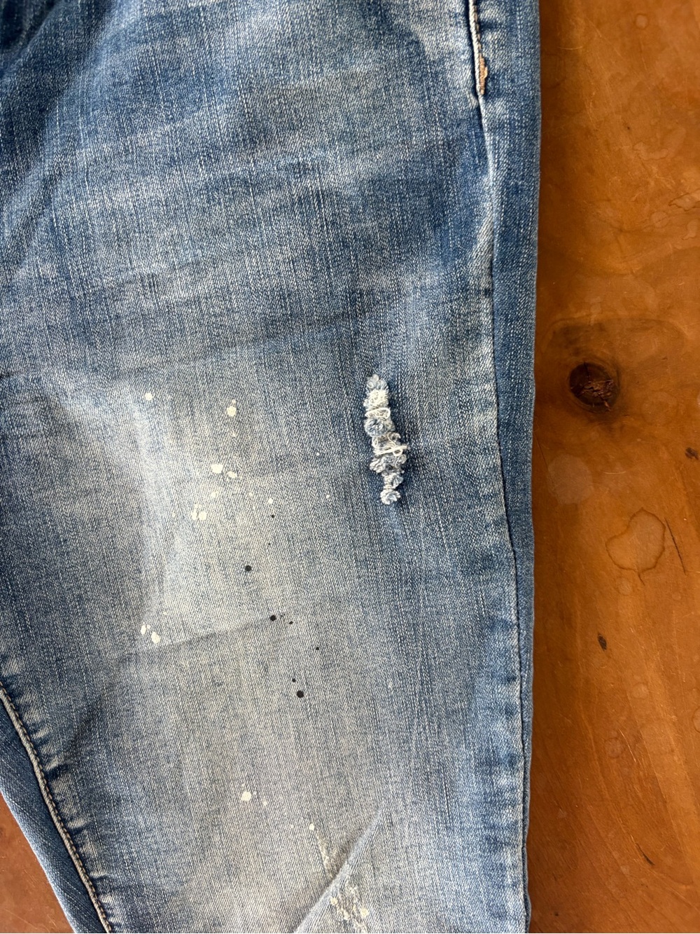 Velvet Heart Light Blue Distressed Skinny Jeans - Picture 4 of 9